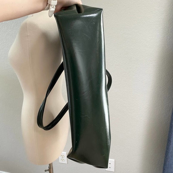 HAZEL RAY Green Large Traveler Tote Bag - Picture 9 of 13